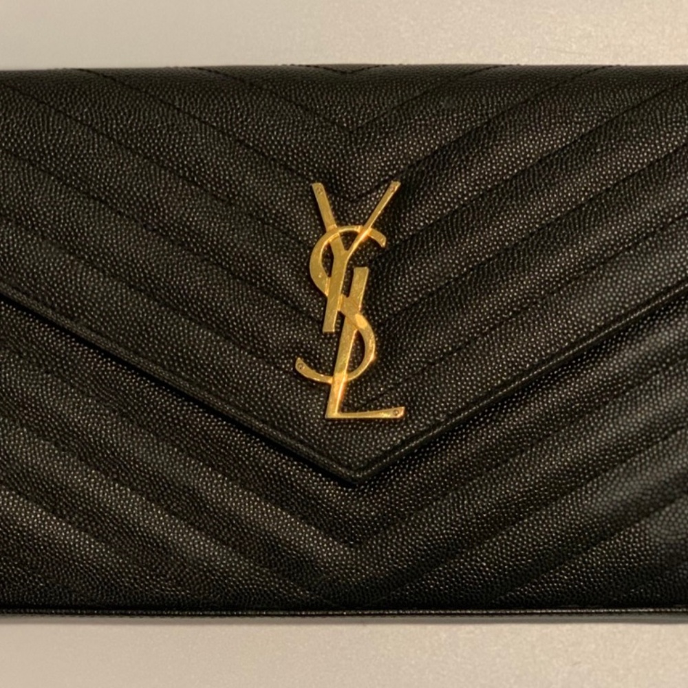 YSL MONOGRAM CHAIN WALLET